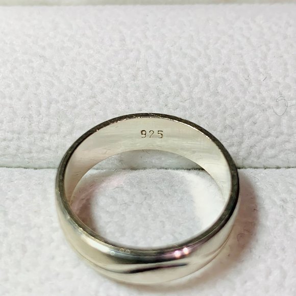 Y2K Vintage 90's 925 Sterling Silver Ring - Picture 3 of 3